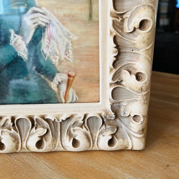 ❌SOLD❌VTG Cherry Jeffe Huldah original framed Lithograph - Picture 3 of 11